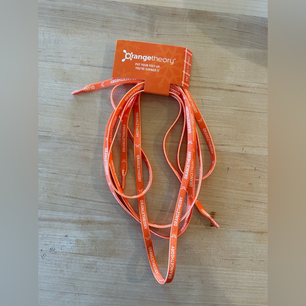 Orangetheory Vibrant Orange Shoelaces